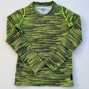 Nike Pro DRI-FIT neon yellow/black shirt